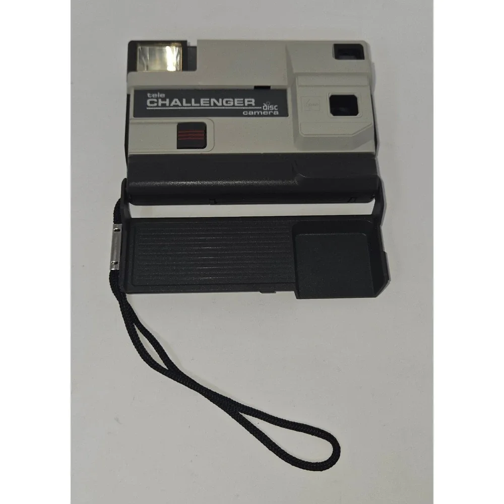 Kodak Tele-Challenger Disc Camera with Roll of Film (6 Pictures Used) Works